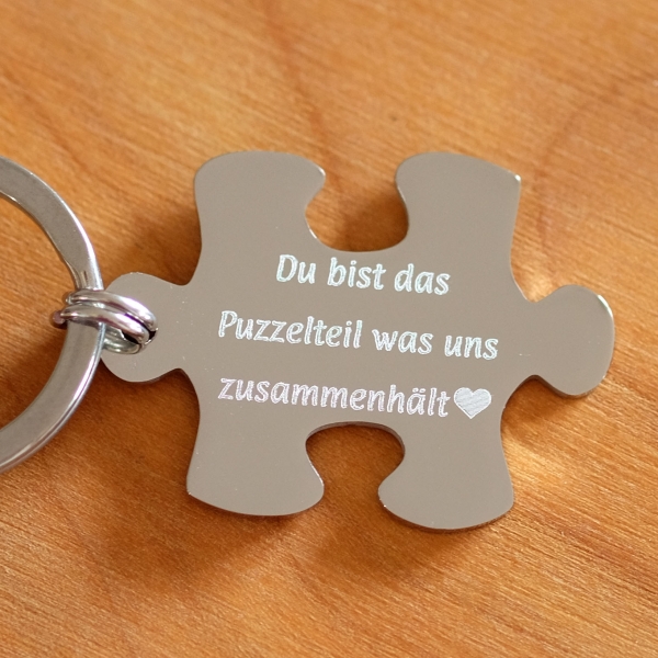 Schlüsselanhänger Puzzle